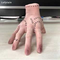 Lofytain Halloween Horror Hochzeit Ding Hand von Addams Familie Cosplay Latex Figur Wohnkultur Handwerk Party Requisite