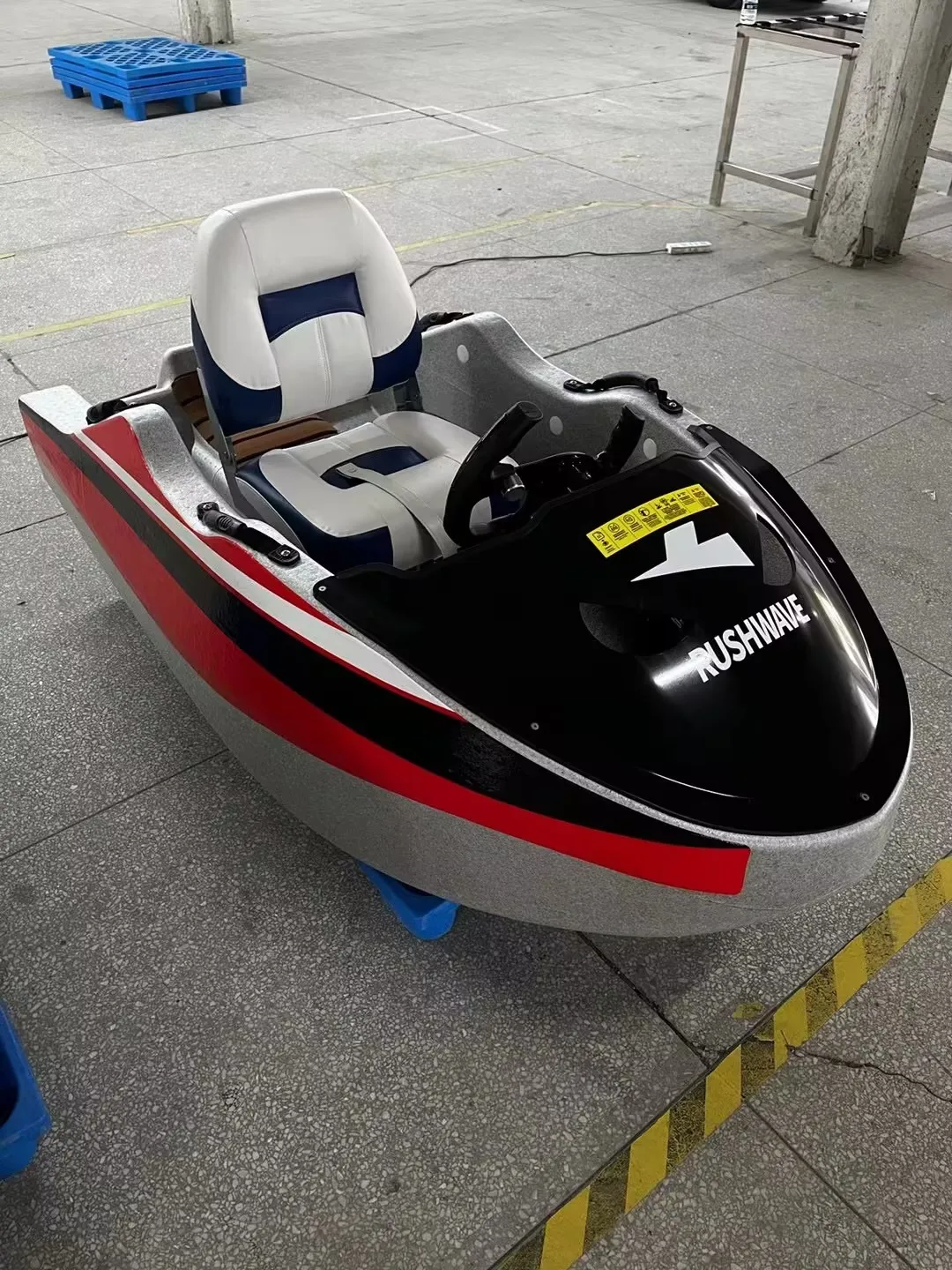 Équipement de jeu aquatique de haute performance, jet électrique, mini bateau de karting, bateau de sauvetage