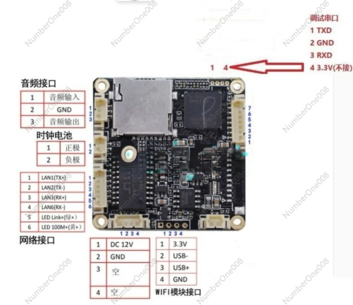 Gk7205v200 Gk7205 Imx307 Development Board Webcam Development Board Mold