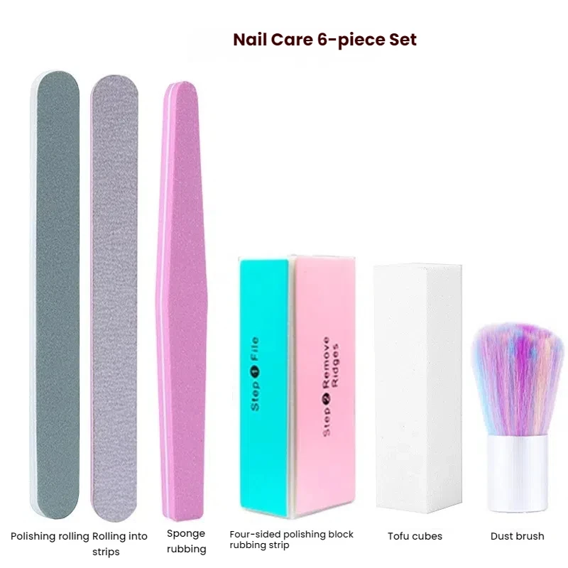 Conjunto profissional de ferramentas para arte em unhas, kit completo de ferramentas de manicure para abertura de loja, grau de salão para projetos de design de cuidados com as unhas