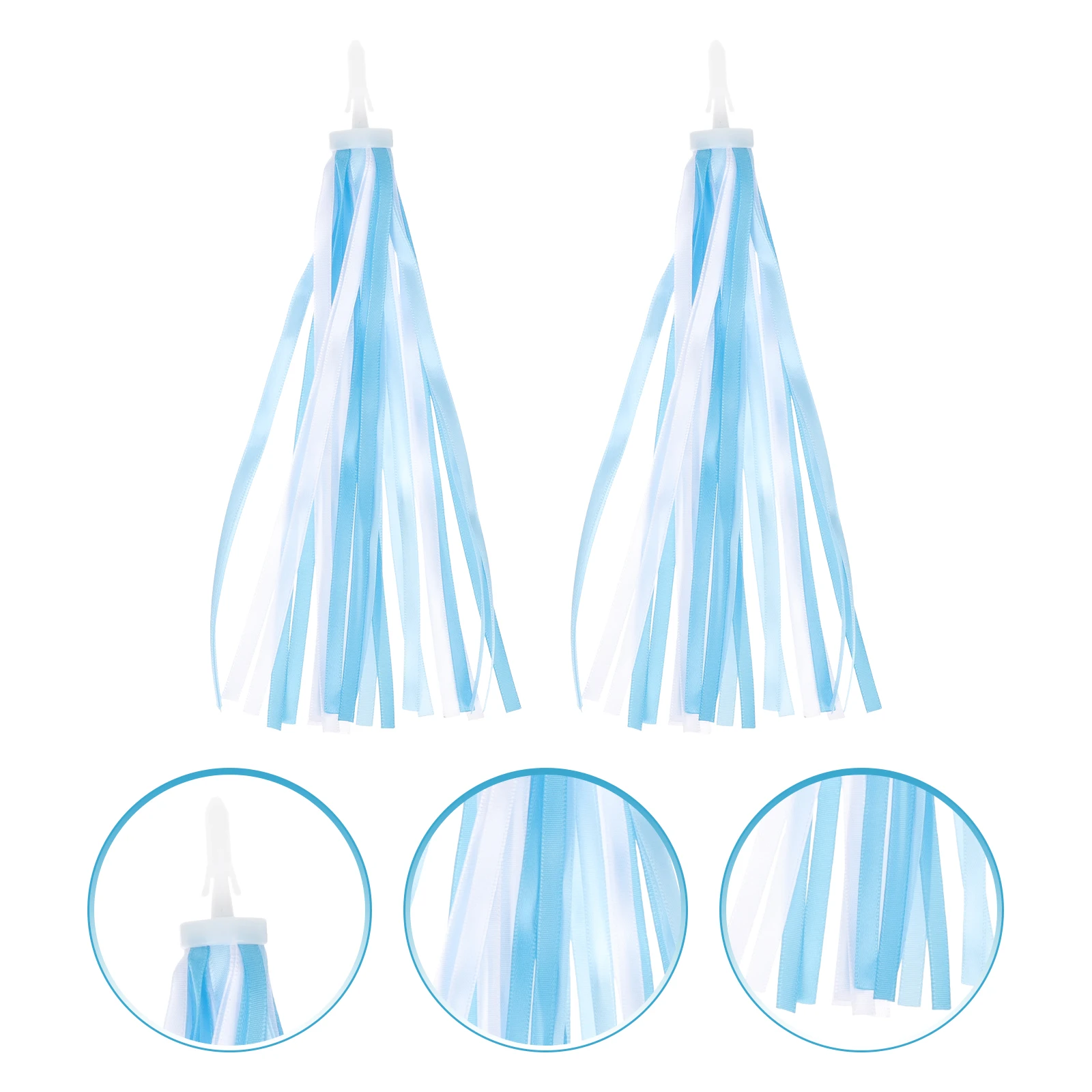 

Bike Accessories Streamer Accessory Tricycle Bar Polyester Streamers for Girls