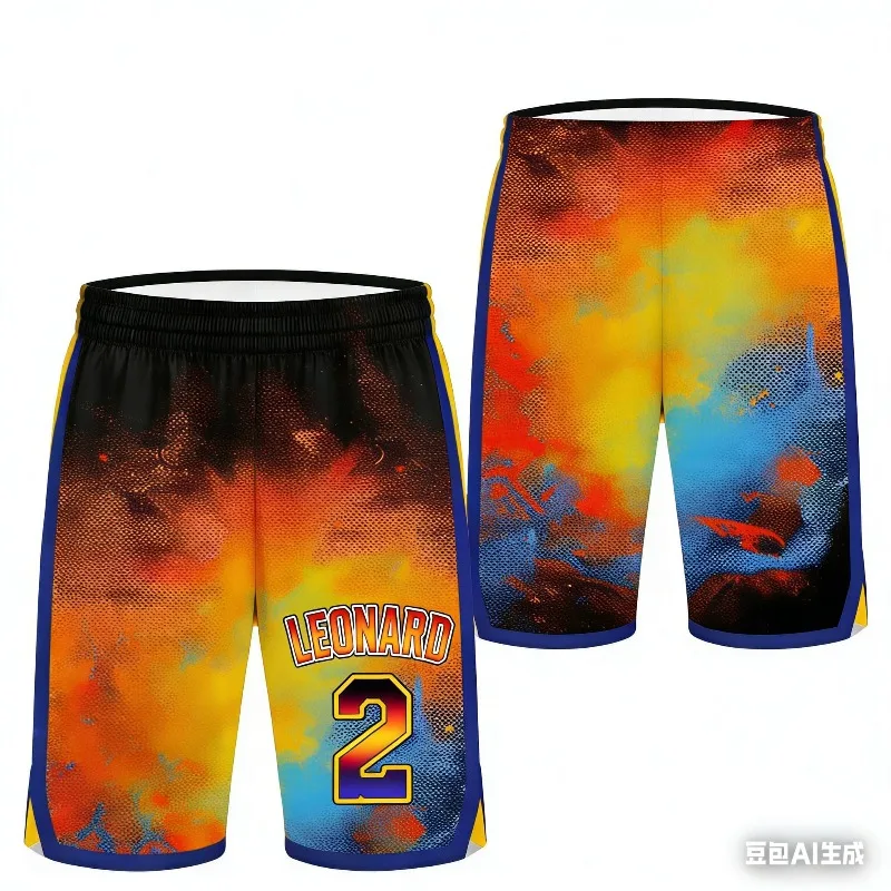 

Летние спортивные шорты 2026 года: коллаборация аниме One Piece, Луффи, Карри, Джеймса и других баскетбольных суперзвезд для взрослых и детей