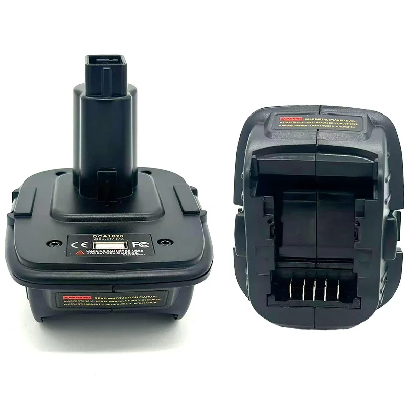 DCA1820 Power Tool Battery Converter for DW 18V Tools Convert 20V of For Dw Li-ion Batteries To18V