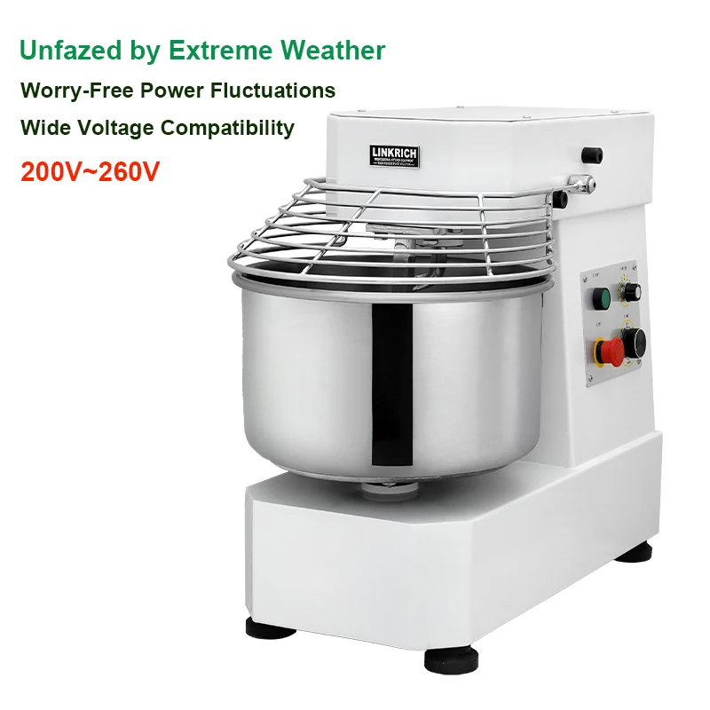 Linkrich التجارية الوقوف 5 ~ 25 50 75 100 كجم الكهربائية الدقيق العجن خلاط دوامة البيتزا كعكة ماكينة الخبز معدات المخابز #2