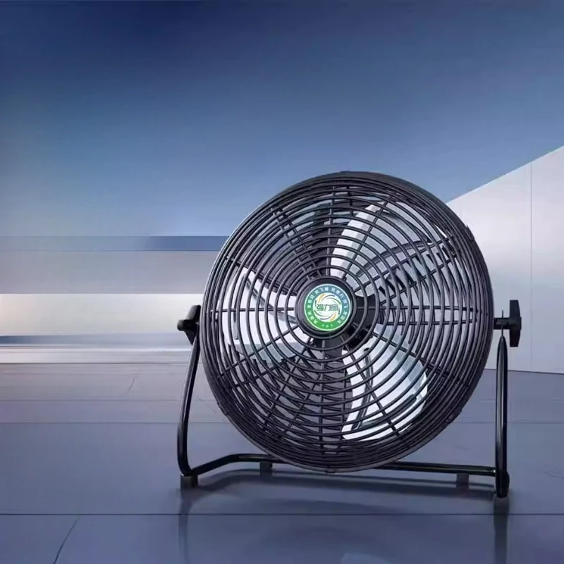 Ventilateur de sol industriel robuste, atelier/construction, refroidissement à 8 vitesses, moteur en cuivre, gril renforcé pour la Ventilation d'entrepôt ‌