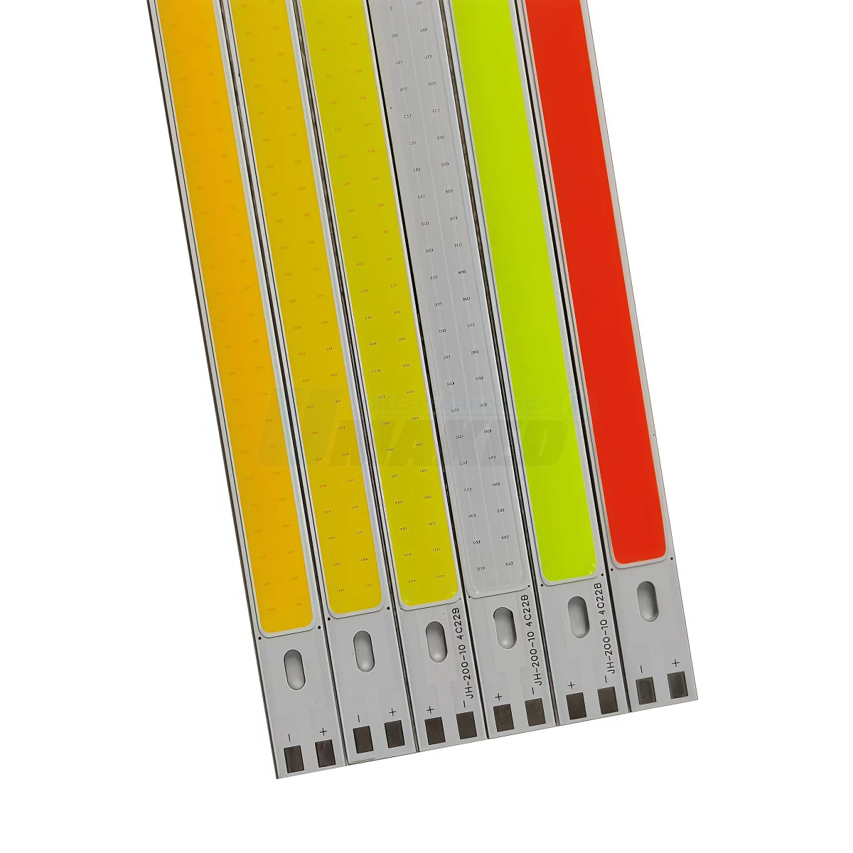 10pcs 200x10mm LED Desk Chip 15W COB Light SMD 12-14V 1.25A Light Beads White aluminum PCB plate COB diy indoor Desk table lamp