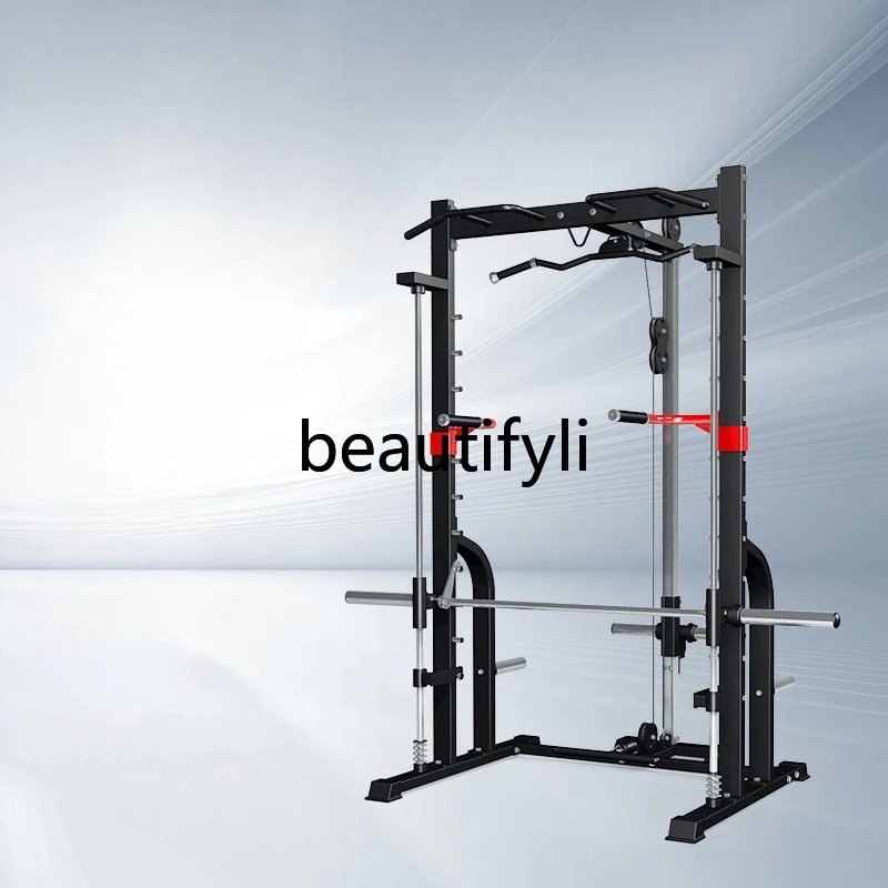 

Household frame squat frame professional barbell bench push frame multi-functional split gantry fitness equipment