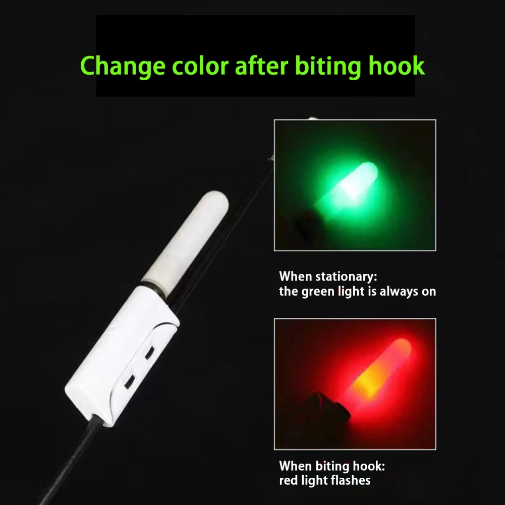 Night Fishing Rod Lights Electronic Rod Luminous Stick Light Led Removable Waterproof Float Tackle Night Fishing Tool