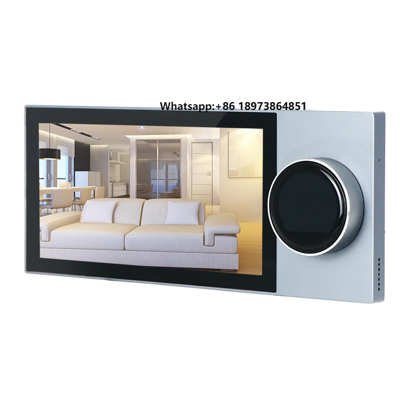 

Portworld 6 Inch Touch Screen Dual Screen Controller Wall Switch Tuya Smart Home Zigbee