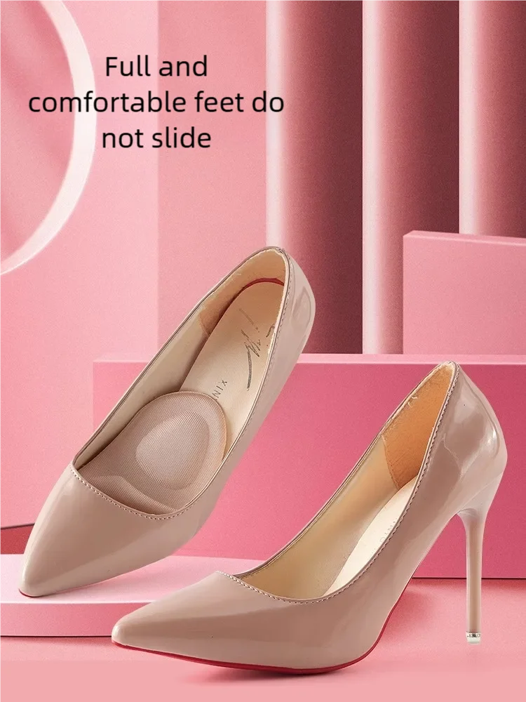 여성용 하이힐 샌들 2쌍 스폰지 릴리프 앞발 압력 패드