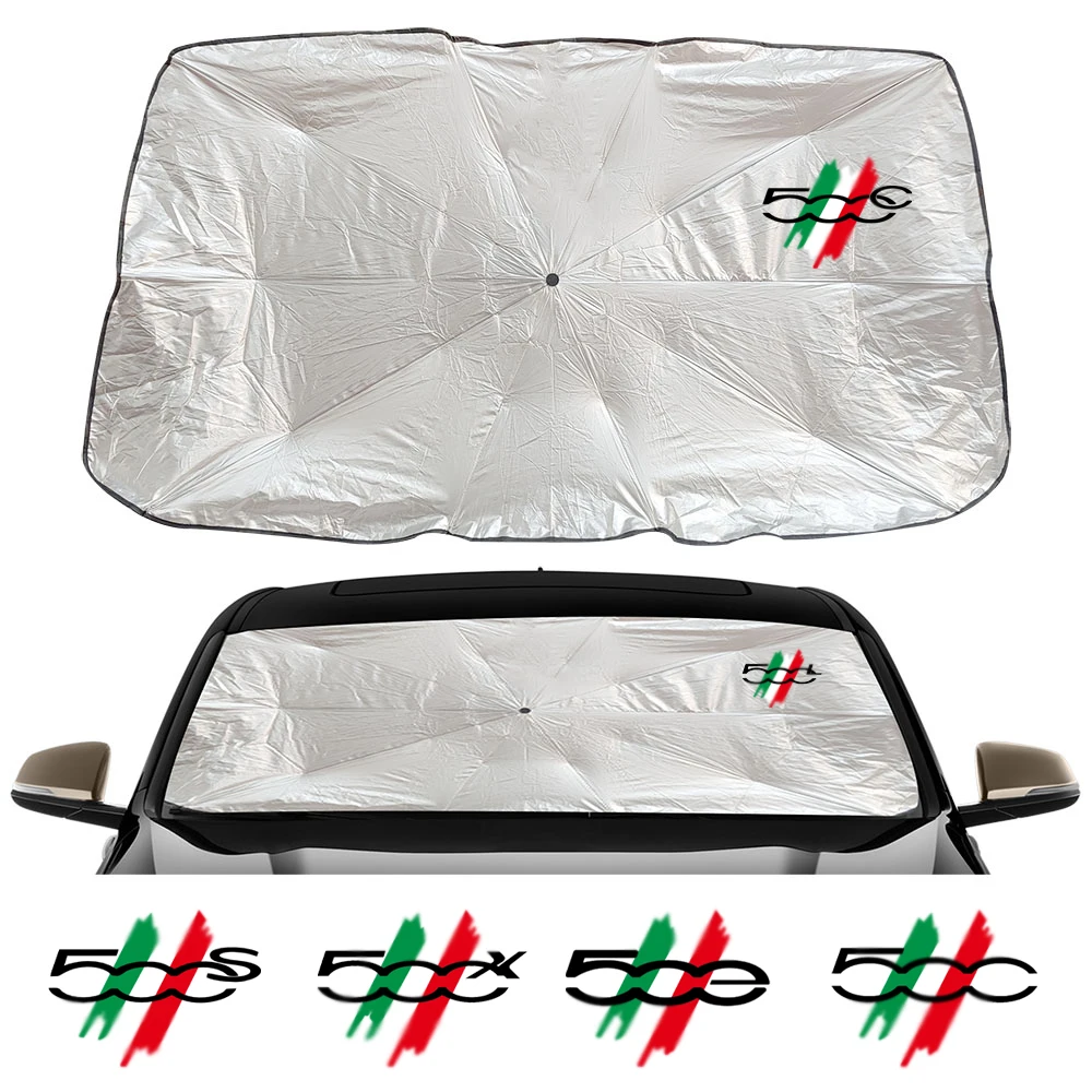 Автомобильный солнцезащитный козырек от солнца для Fiat 500 500 L 500 S 500 C 500 E 500L 500S 500X 500C 500E Автоматические солнцезащитные козырьки на переднее стекло