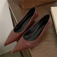 Eilyken Spring Design Leopard Print Woman Pumps Pointed Toe Thin Low Heels Elegant Party Female Shoes Zapatos De Mujer - Image 3