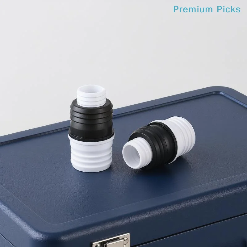 portableWashing Machine Drain Hose Extension Adapter | 25mm/30mm Diameter Connector, Plastic Material