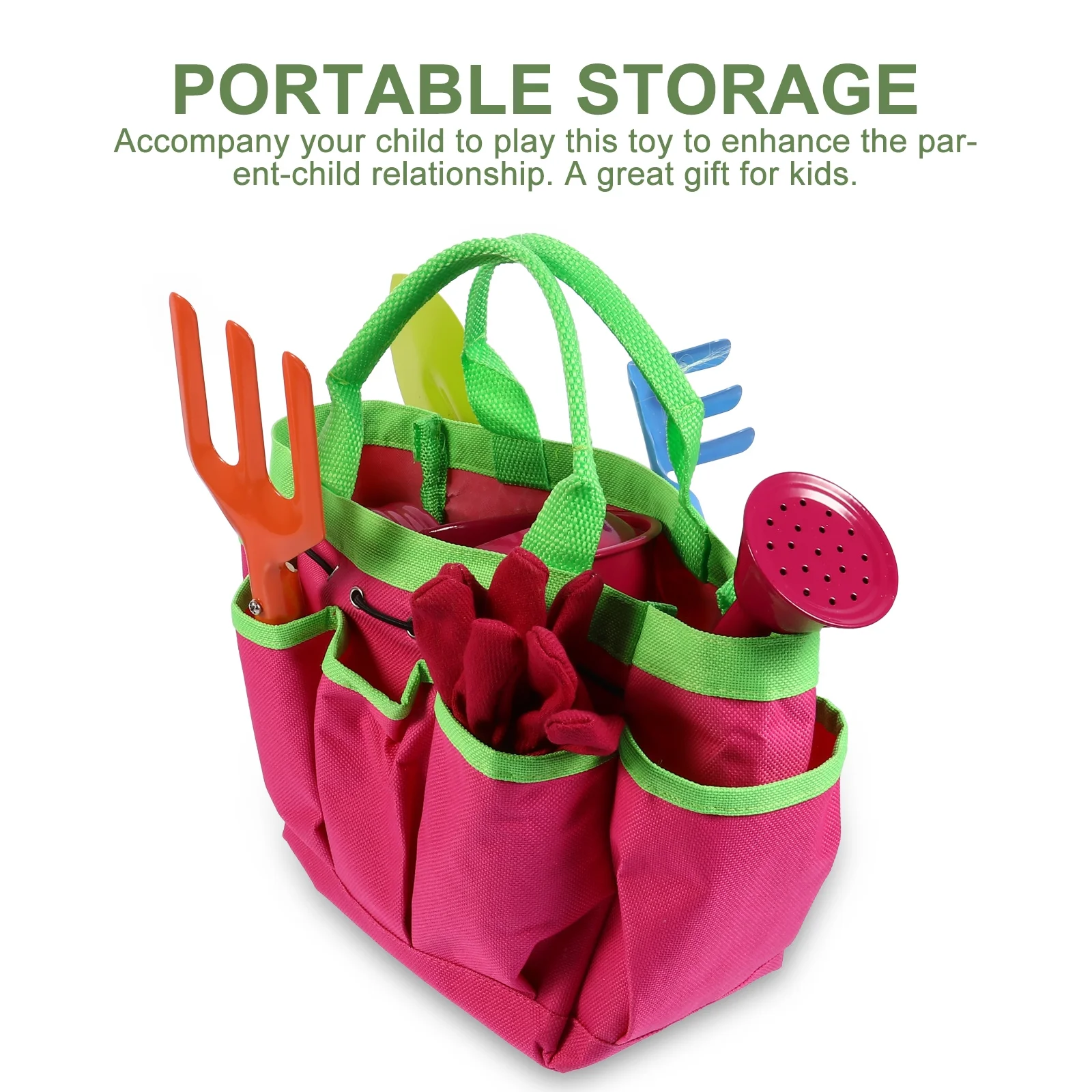 ชุดเครื่องมือทำสวนสำหรับเด็ก 1 ชุด ลายการ์ตูนอเนกประสงค์ สำหรับเล่นขุดทรายกลางแจ้ง ชุดปลูกต้นไม้ ขุดทรายชายหาด