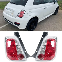 Tail Light Rear Bumper Brake Driving Reversing Lamp Turn Signal Lamp Anti-Rear Collision light Car Accessories For Fiat 500