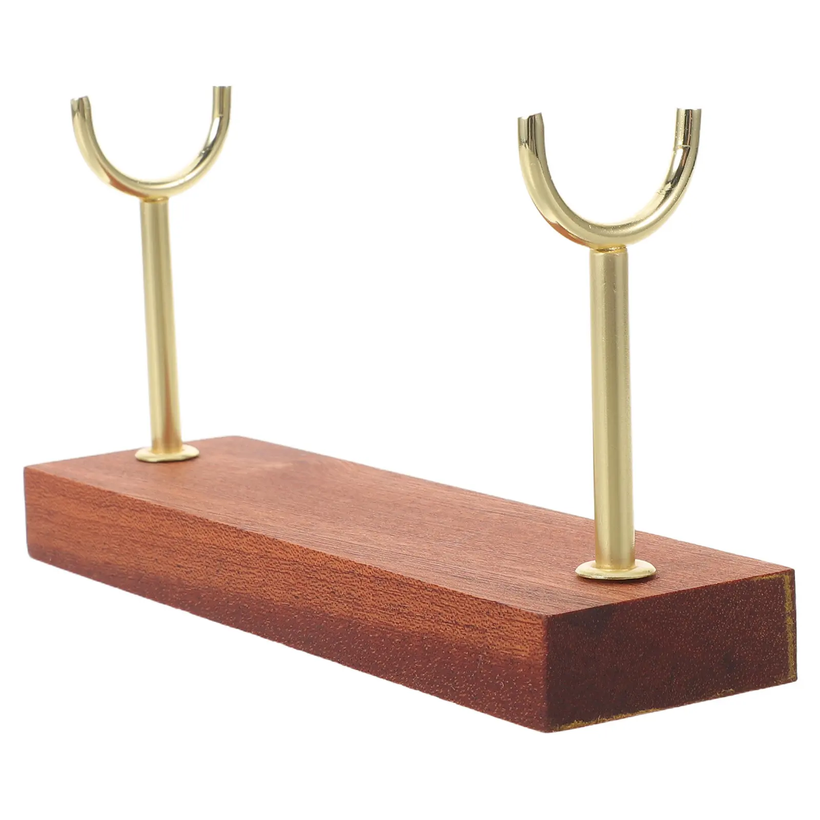 

Bracelet Display Stand Wooden Base Selenite Holder for Bangles Watches Scrunchies Jewelry Organizer Retail Display Rack Desktop