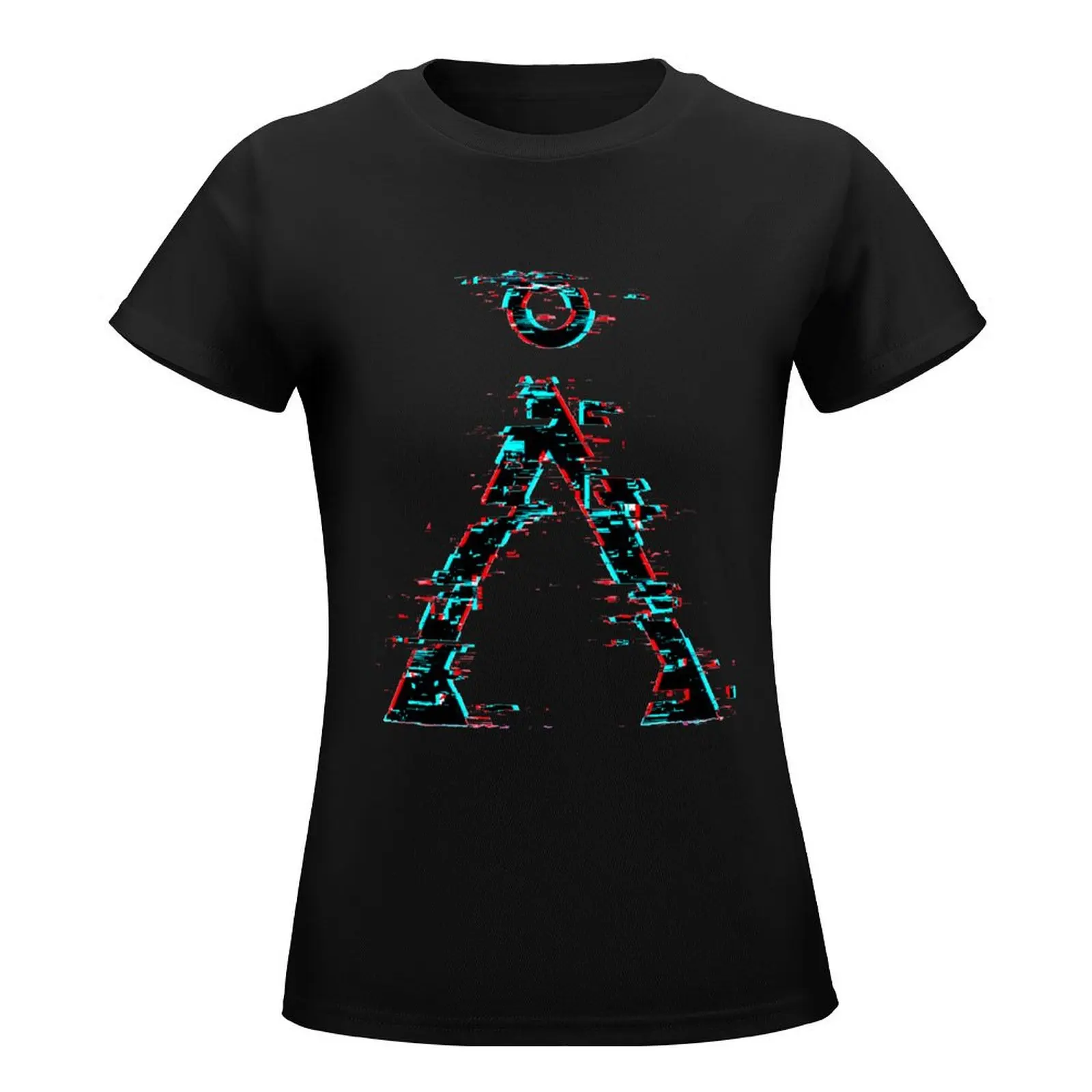 Stargate - Terra - Home Origin Symbol - Glitch T-Shirt Female clothing shirts graphic tees cute tops tops for Women