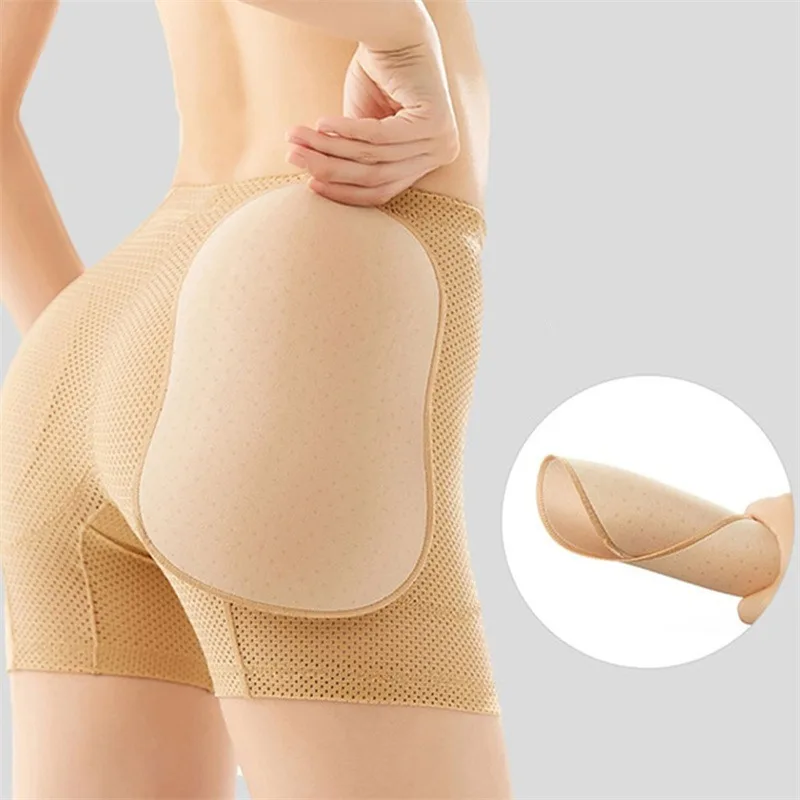 Women\'s Sexy Hip Pads Butt Lifter Shaper Padding Panty Bottom Women Up Panties Butt Enhancer Pads Hip Push Seamless Hip-lift