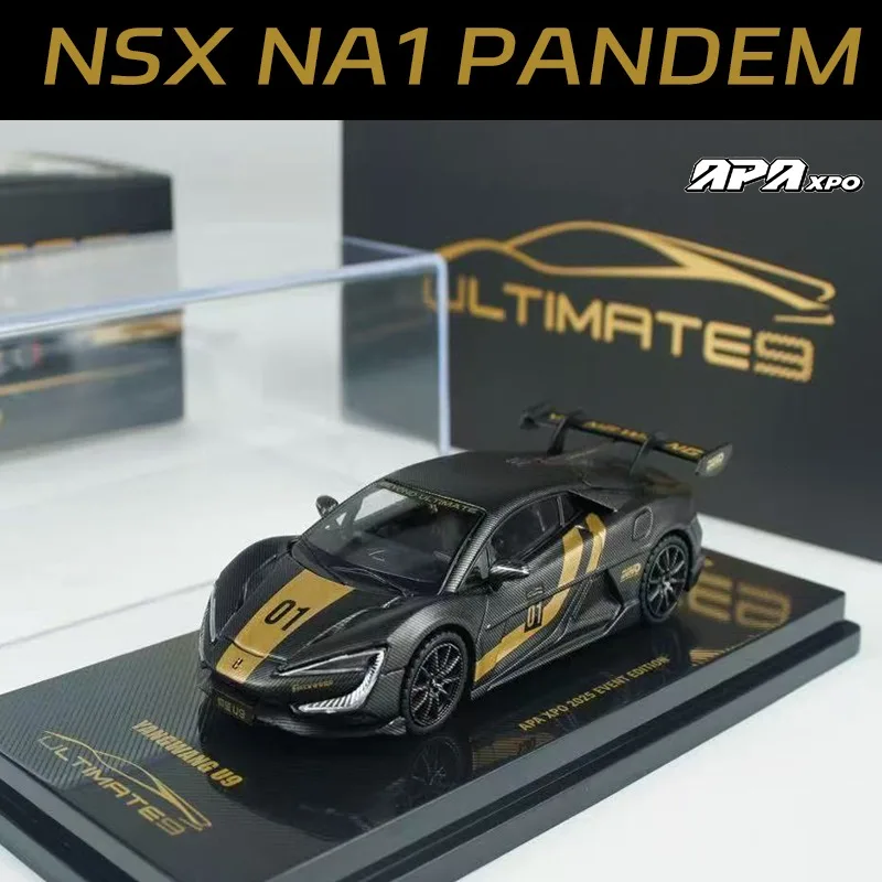 

INNO 1/64 NSX NA1 PANDEM APAxpo Alloy Motor Vehicle Diecast Models Car Toys Collection Boy's Christmas Gifts