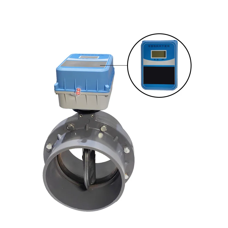 วาล์วบอลไฟฟ้า วาล์วบัตเตอร์ฟลายไฟฟ้าประสิทธิภาพสูง ตัวกระตุ้นแบบมอเตอร์ วาล์ว UPVC ไฟฟ้า