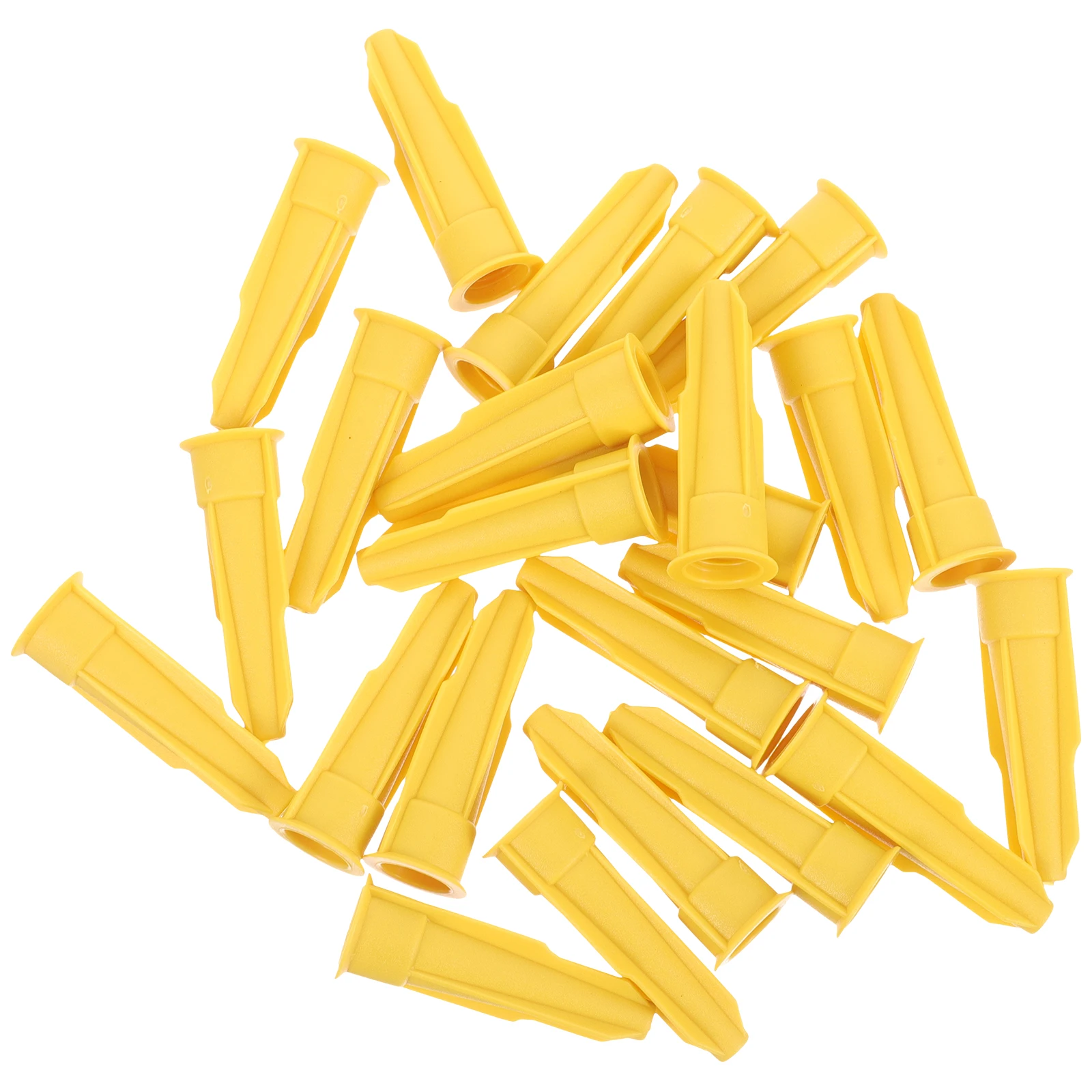 

24Pcs Caulk Caps Plastic Caulking Tube Sealing Covers Reusable Freshness Saver for Glue Adhesive Tubes Seal Caulking Tips