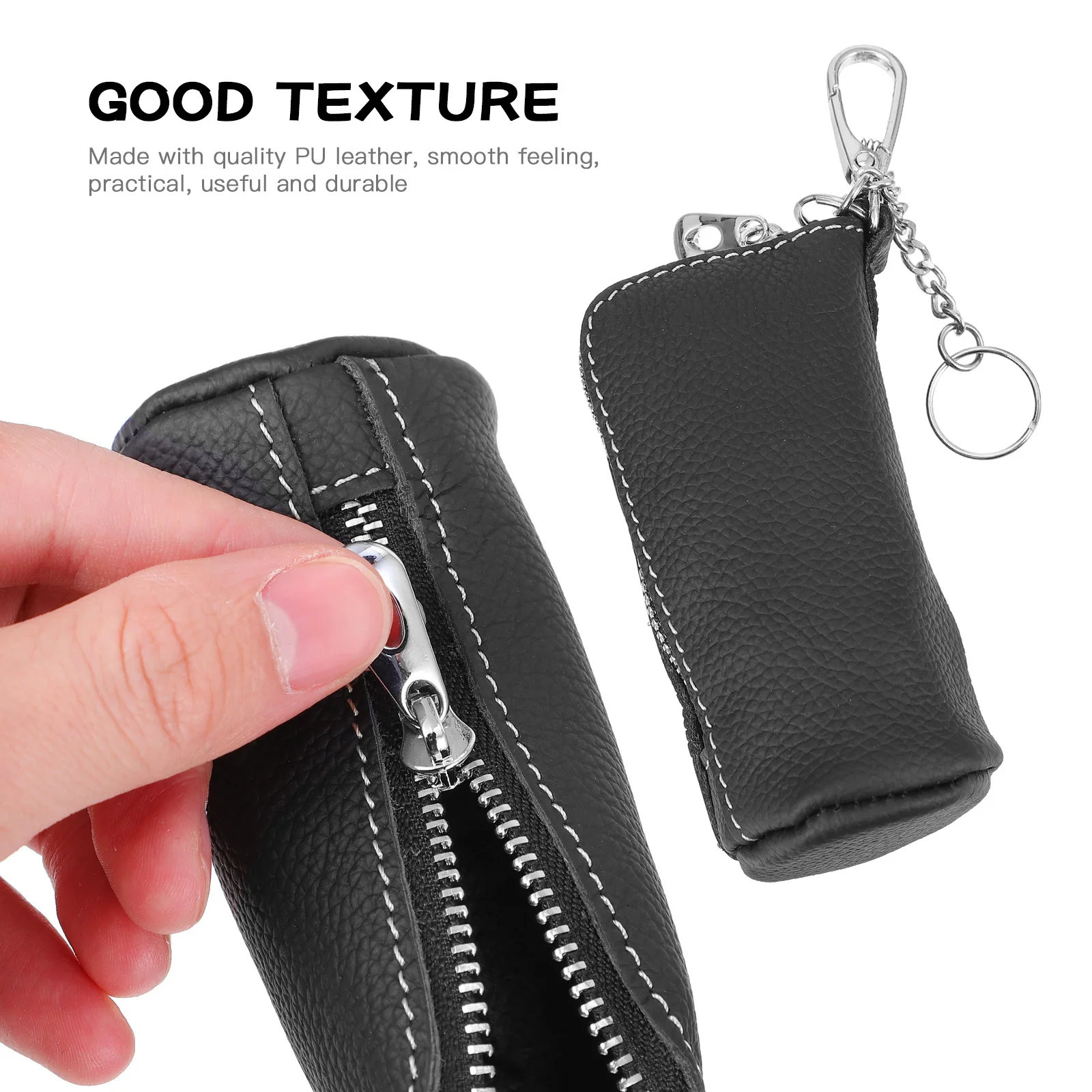 

Durable PU Coin Purse Mini Bag for Keys Coins Accessories Everyday Carry Gift Coin Purse Key Bag PU Wallet