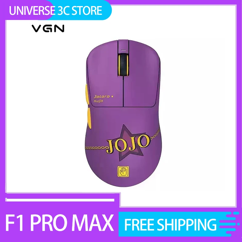 Vgn F1 Pro Max Mouse Joint Wireless Paw3395 Light Weight Mouse Customization Long Endurance Mouse For Desktop Pc Gamer Gifts