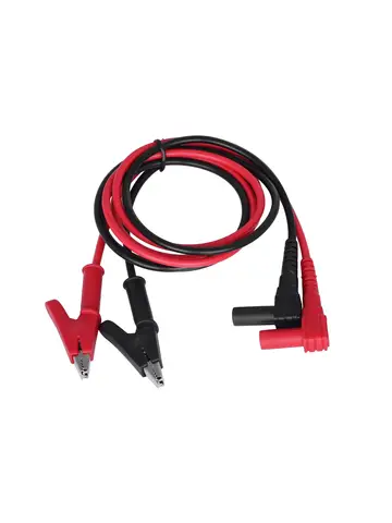 20A 90CM Alligator Clip to Banana Plug Test Cable Lead Connector Dual Probe 4mm Crocodile Clip For Multimeter Measure Tool