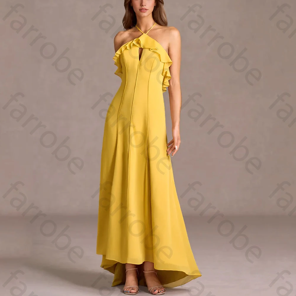 

Elegant Off-shoulder Sleeveless Evening Dresses Sexy Backless Celebrity Dress Exquisite High Quality Prom Party Gowns Customized