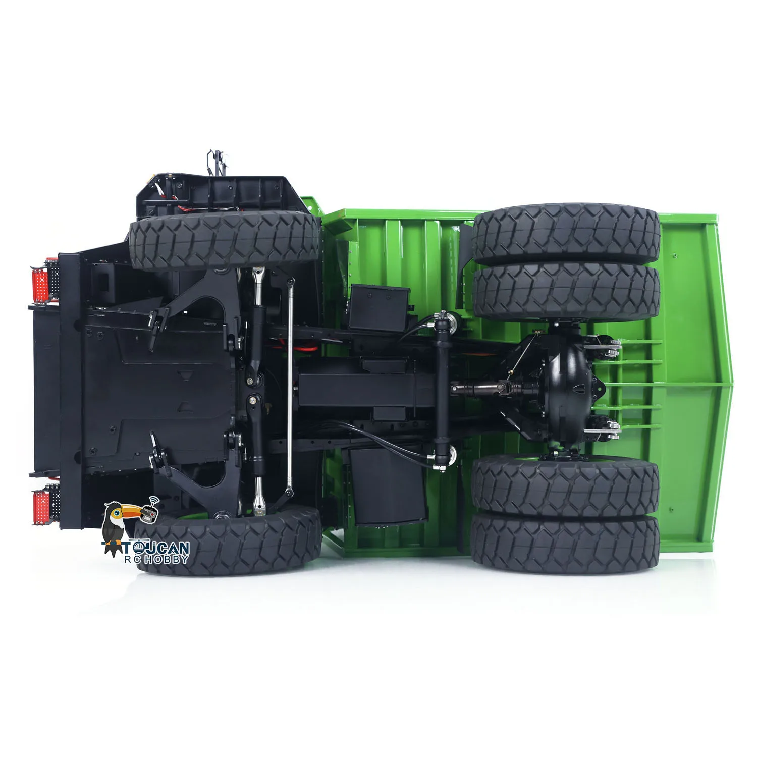 LESU 1/16 아우에 R100E RTR 메탈 유압 RC 광산 트럭 광산 덤퍼 건설 차량 PL18EV 라이트 라디오 덤퍼카 머신