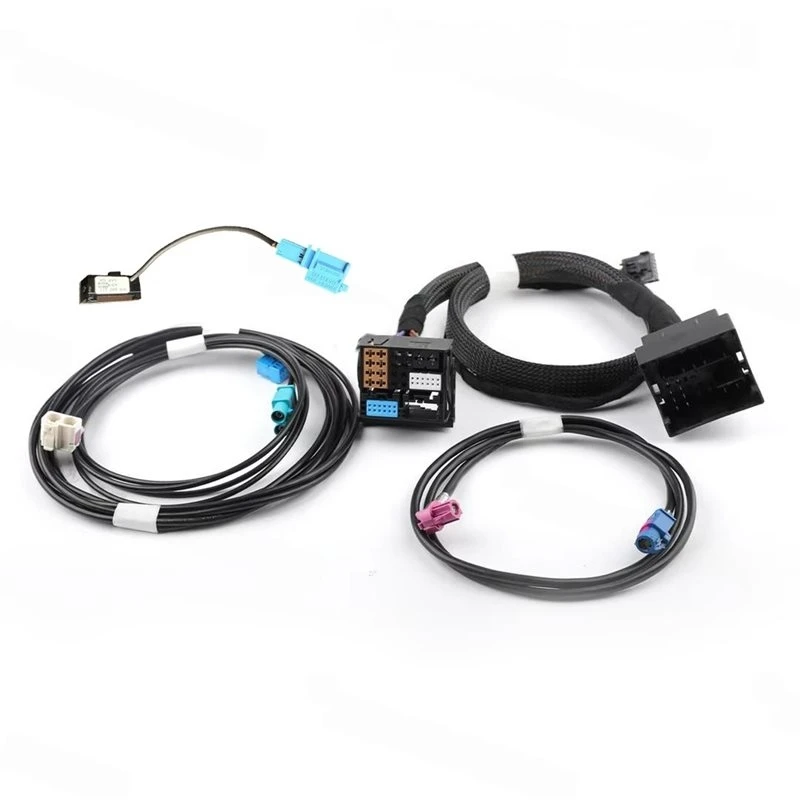Wire Harness Adapter For VW For MQB CAR Golf 7 MK7 For Passat B8 For TIGUAN MIB STD2 ZR NAV Discover Pro Radio-A91R