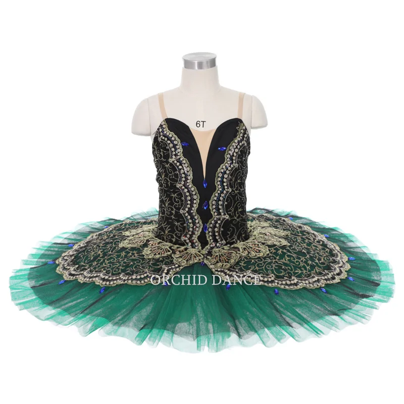 Tutu professionale produttore di alta qualità formato personalizzato prestazioni indossare bambini ragazze donne adulto blu rosso verde Tutu di balletto