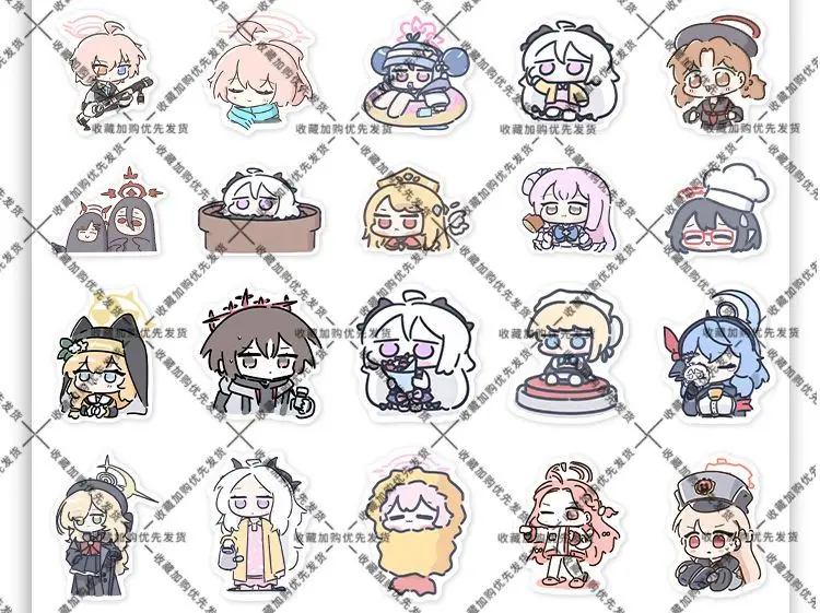 80 個アニメブルーアーカイブソラサキヒナステッカーラップト - Laptop Accessories Decoration のレビューと価格