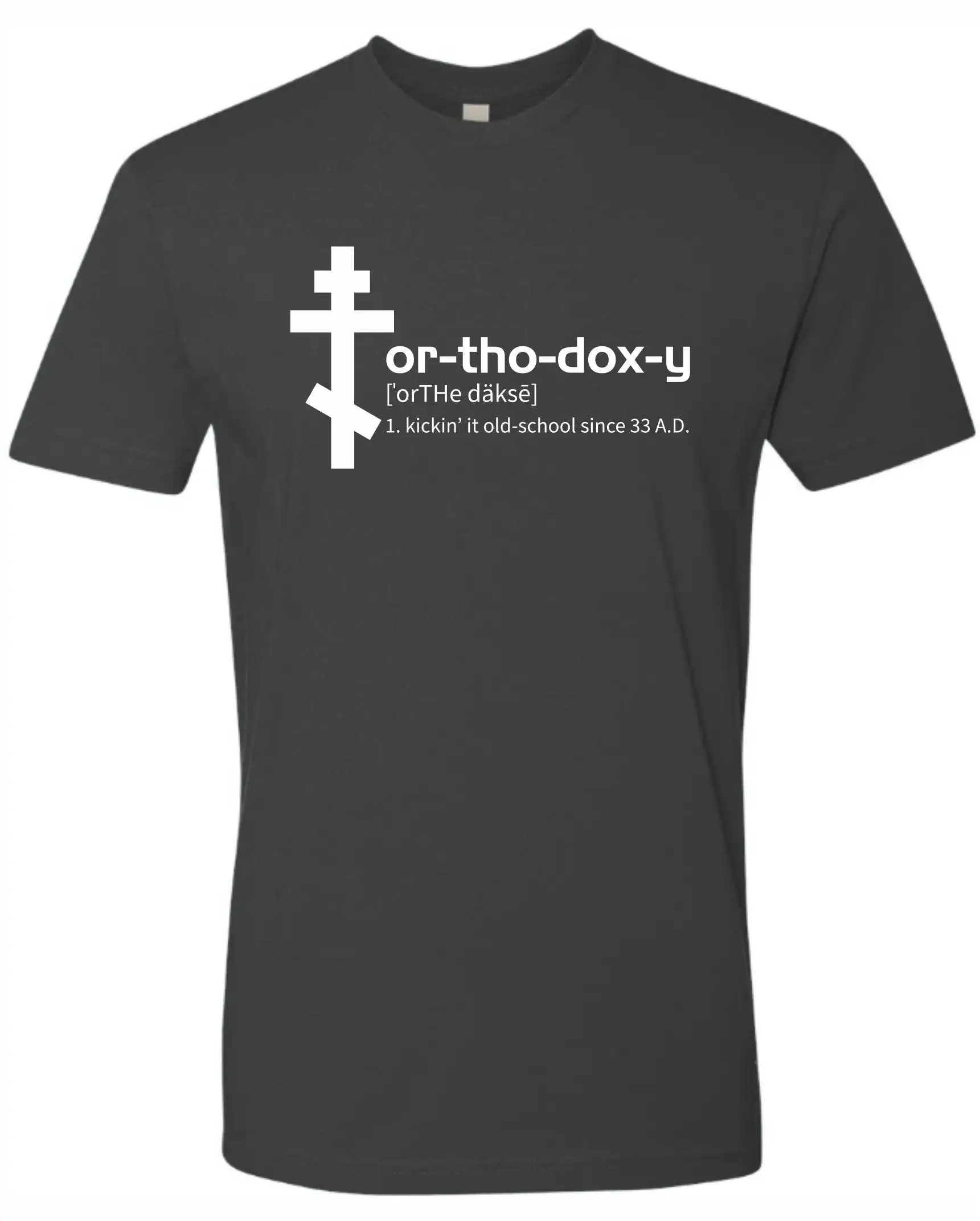 Orthodoxy - Orthodox Apparel - Men's Christian T-Shirt 100% Cotton O-Neck Summer Short Sleeve Casual Mens T-shirt Size S-3XL