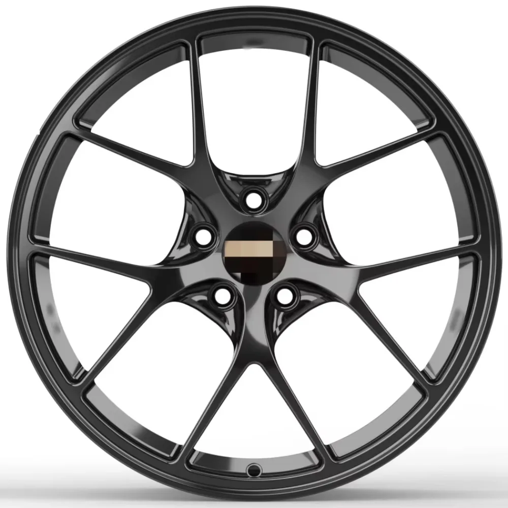 

Manufacturer wholesale best-selling 17-inch 7.5J PCD 5 * 120 new black aluminum alloy car wheels