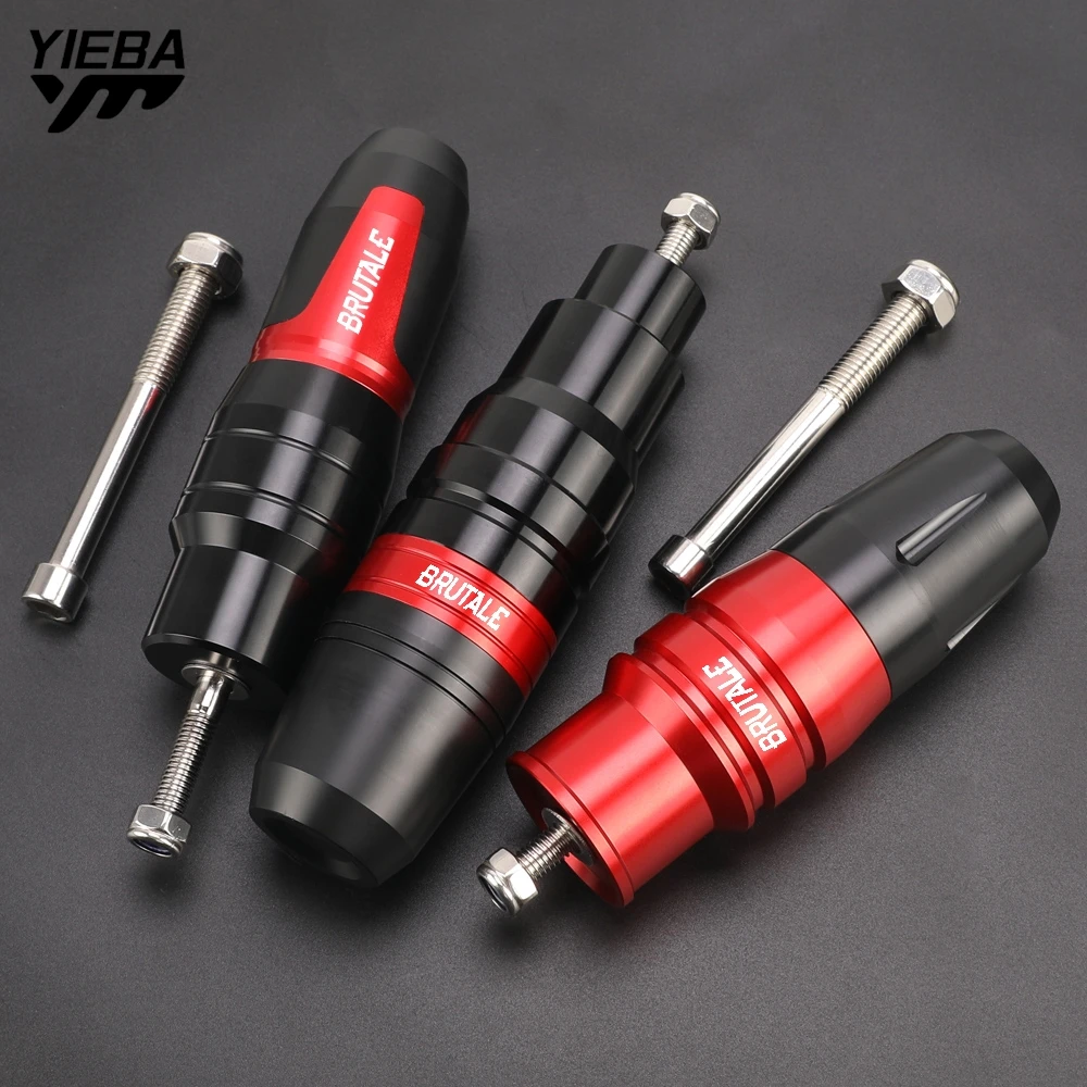 

Motorcycle CNC Aluminum Falling Protection For MV Agusta 675 800 Brutale 800 1000 Turismo Veloce Exhaust Slider Crash Protection