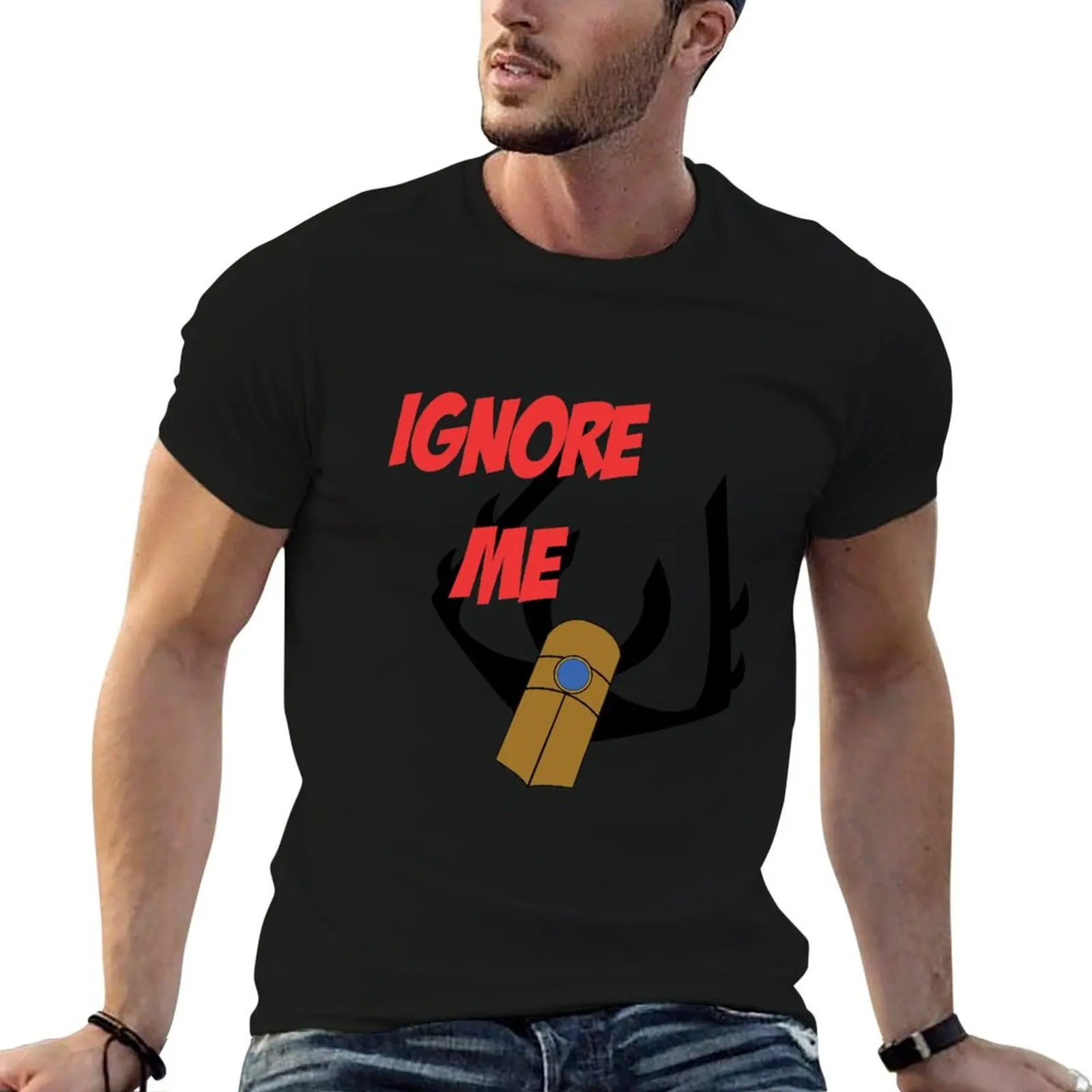 Футболка «IGNORE ME - Grand Galactic Inquisitor» большого размера с короткими рукавами