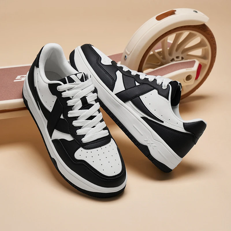 Xtep Alfalfa white 3.0 Skateboarding Shoes For Men 2024 Autumn SkateShoes Durability Fashion Outdoor Shoes 876319310023