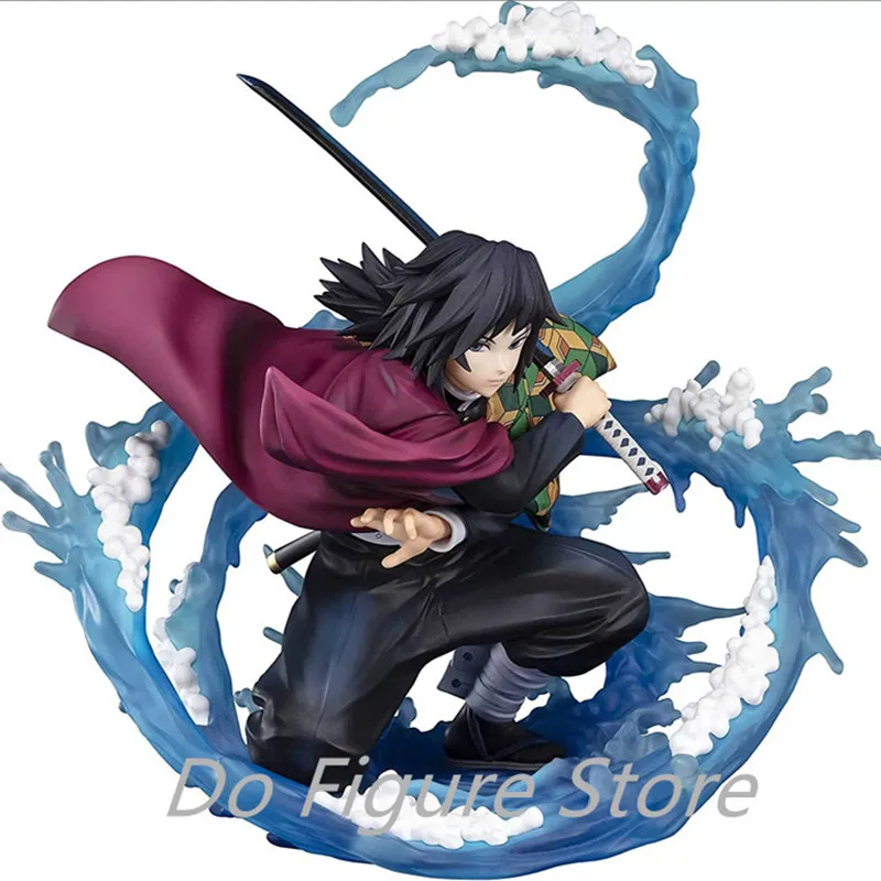 17cm Anime Demon Slayer Figure Demon Slayer Water Breath Tomioka Giyuu Pvc Action Figure Collectible Model Toys Surprise Gift