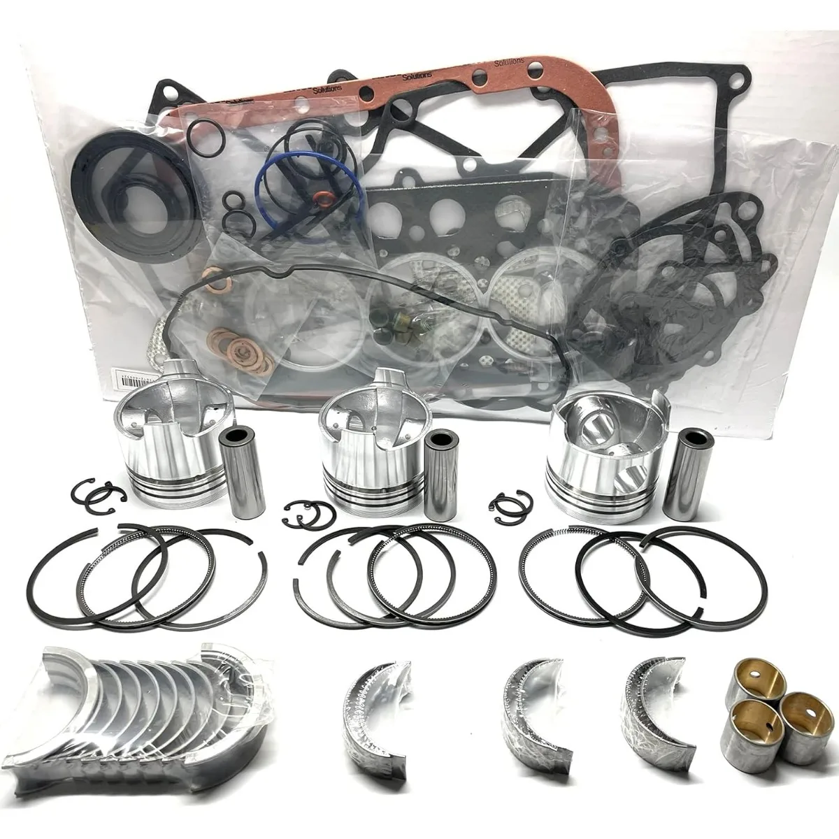 

Overhaul Rebuild Kit (not included Valves kit Cylinder Liners) For Volvo D1.1 D1.1DCBE4 Engine 4601 Excavator Repair Parts