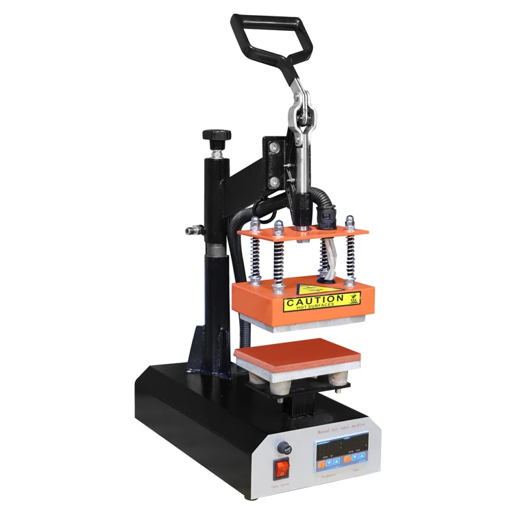 Automatic Mini Heat Press Machine for Clothing Used-Grade Core Motor Engine Components T-Shirts Labels Garments Hot Stamping