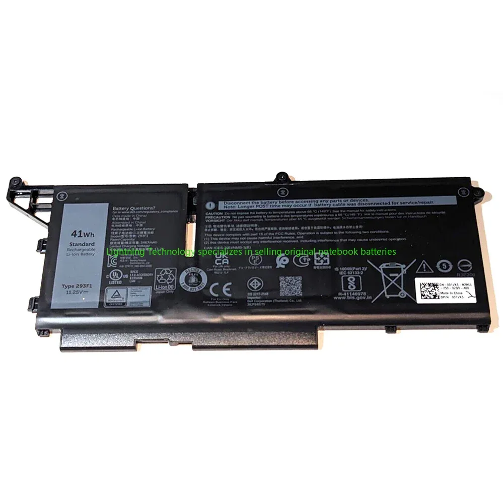 Genuine 293F1 11.25V 41Wh 3467mAh Notebook Battery for Dell Latitude 13 7330 5320 Rugged Extreme 404T8 01VX5 8WRCR