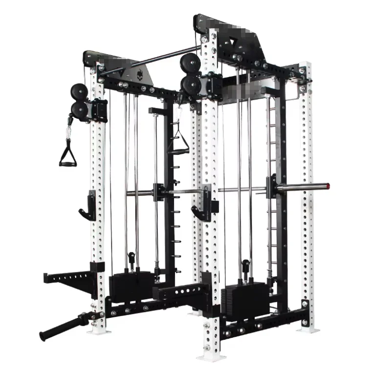 New Arrival Commercial Multi Function Rack - Heavy Duty Power Cage for Squat, Bench Press & Pull-Up Workouts Multi Function Rack