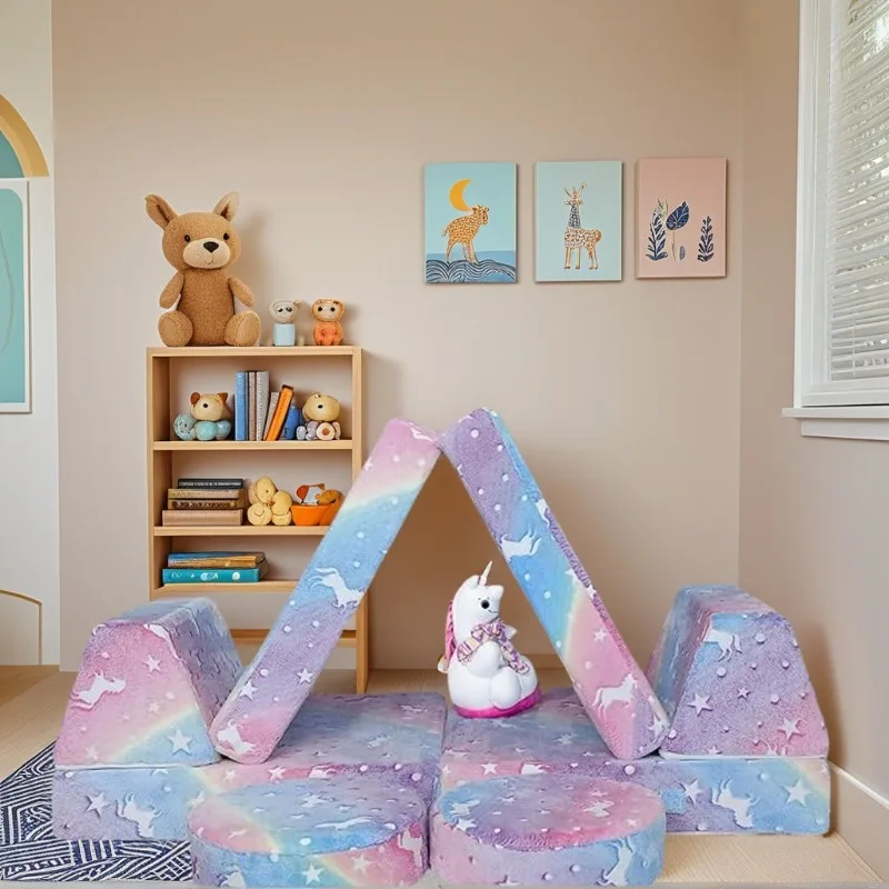 Leuchtendes Kindersofa