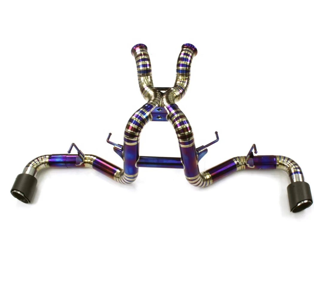 

304 Stainless Steel/titanium Alloy Exhaust Catback For Mclaren 540C 570GT 570S 3.8 V8 2015+ Catback