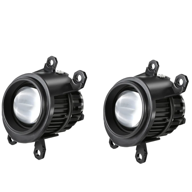 

2.0inch Three Color Bi LED Fog Lamp Projector Lens Car Led Headlights Hi/Low Beam Driving S