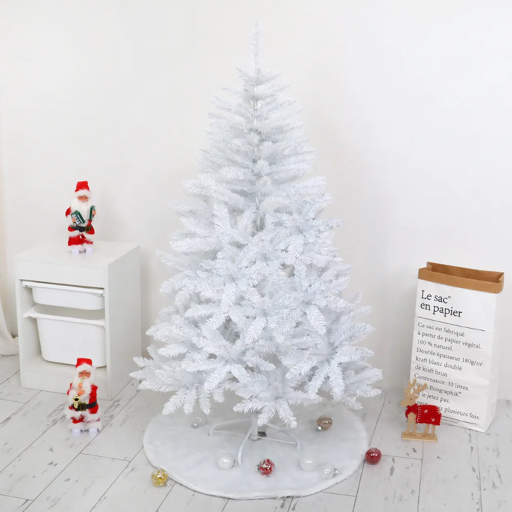 

45/60/90/120cm Christmas Tree Artificial Pine Tree Ornaments Xmas Tree Christmas Holiday Home Party Decoration for New Year 2024