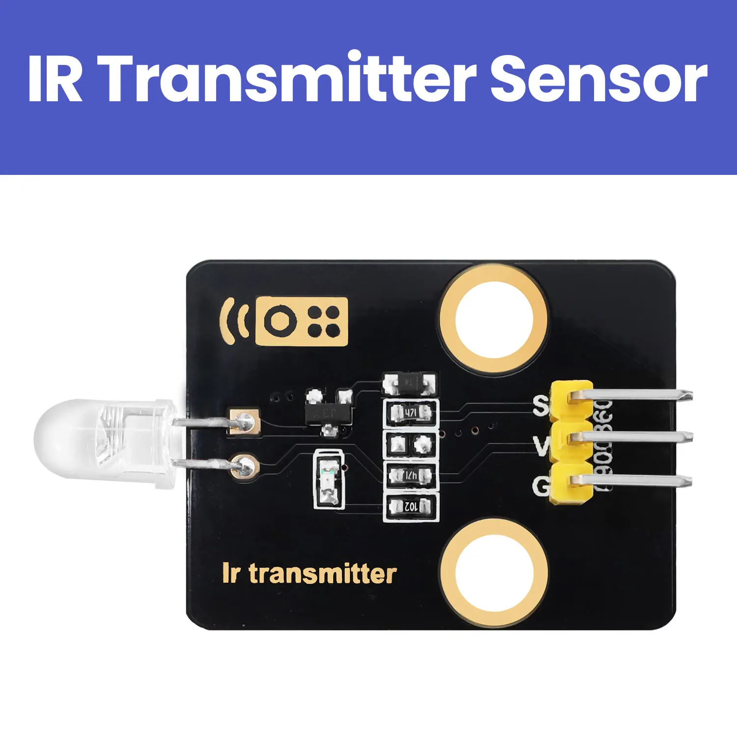DIY Electronic Building Blocks Transmitter& IR Receiver Module for Arduino Project Electronic Kit for Hobbyists DIY Enthusiasts
