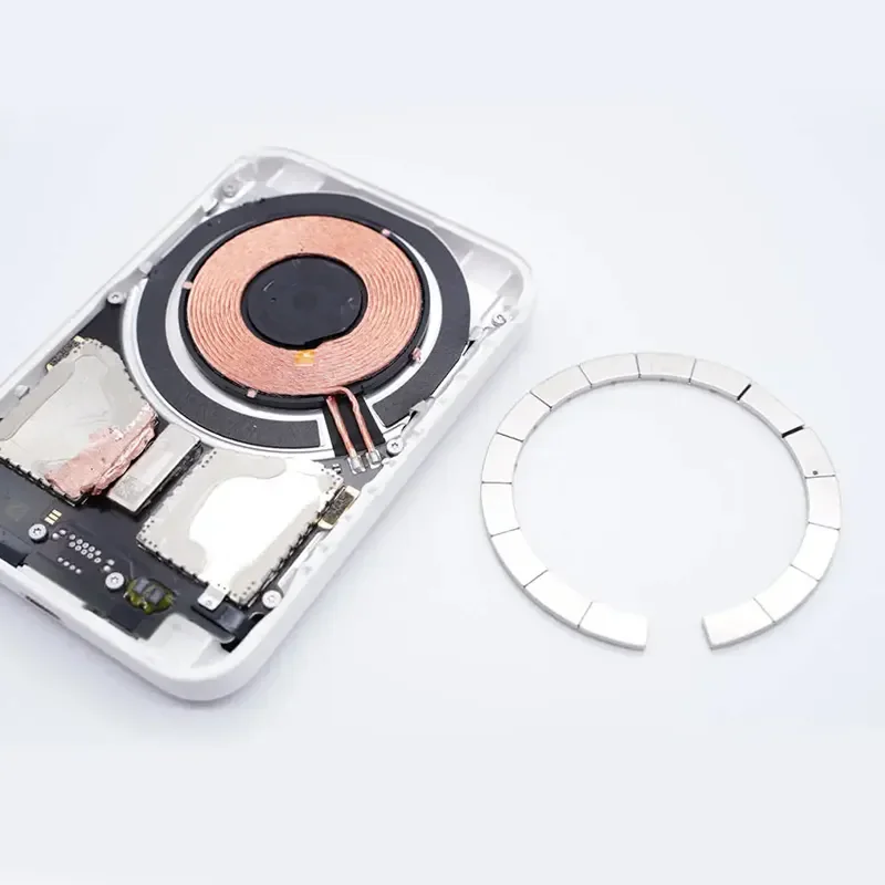 N52 Neodymium C-Shape MagSafe Magnet Ring Strong Segmented Magnetic Array for Qi2 Wireless Charger Magnetic Car Mount Stand DIY