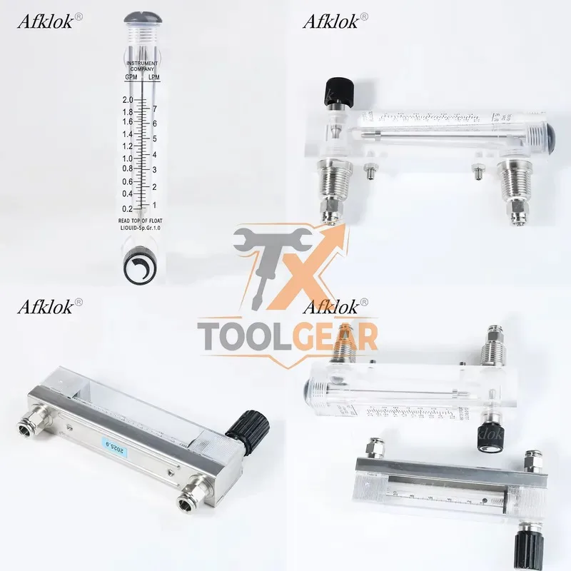 2026hotsale* Panel Mount Borosilicate Glass OEM Low Cost Water Liquid for RO Systems Industrial Flow Indicator Rotameter Flow